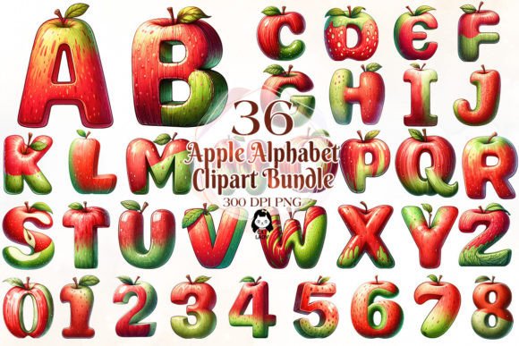 Apple Alphabet - Back to School Alphabet: A Practical Resource for Educators and Parents