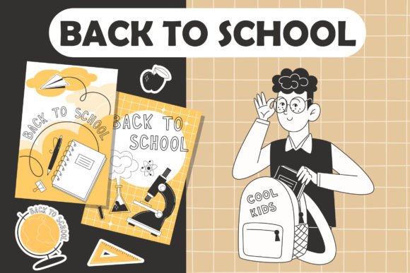 Back to School Big Set: A Creative Resource for Designers