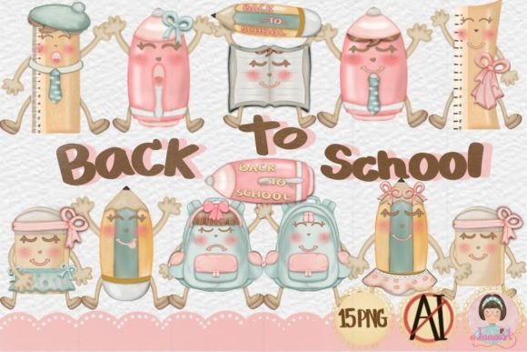 Back to School Cartoon Character Cute: A Strategic Resource for Creative Projects