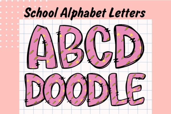 Back to School Doodle Alphabet Letter7: A Versatile Tool for Creative and Practical Use