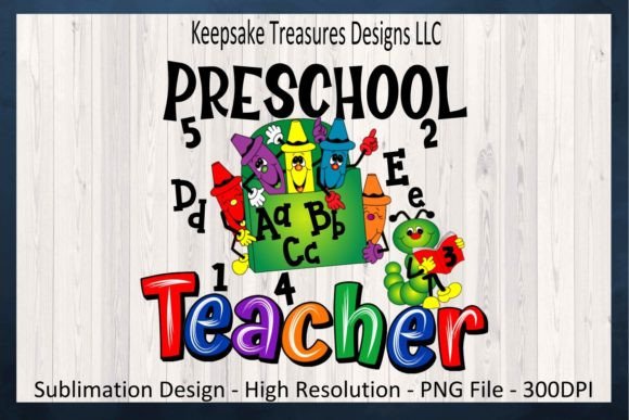 Back to School Preschool Teacher PNG: A Creative Resource for Educators and Designers