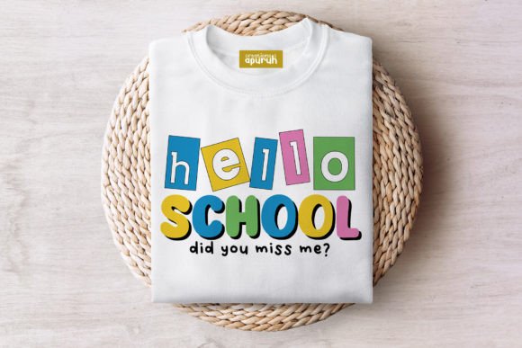 Back to School Quotes Sublimation Tee 17