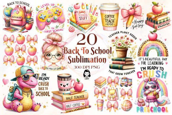 Back to School Sublimation Quotes Bundle: A Creative Resource for Educators and Printers