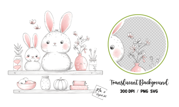 Cuteé Rabbit Back to School Clipart: A Creative Resource for Designers and Educators